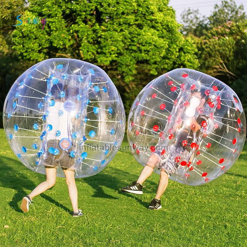 Inflatable body zorb ball